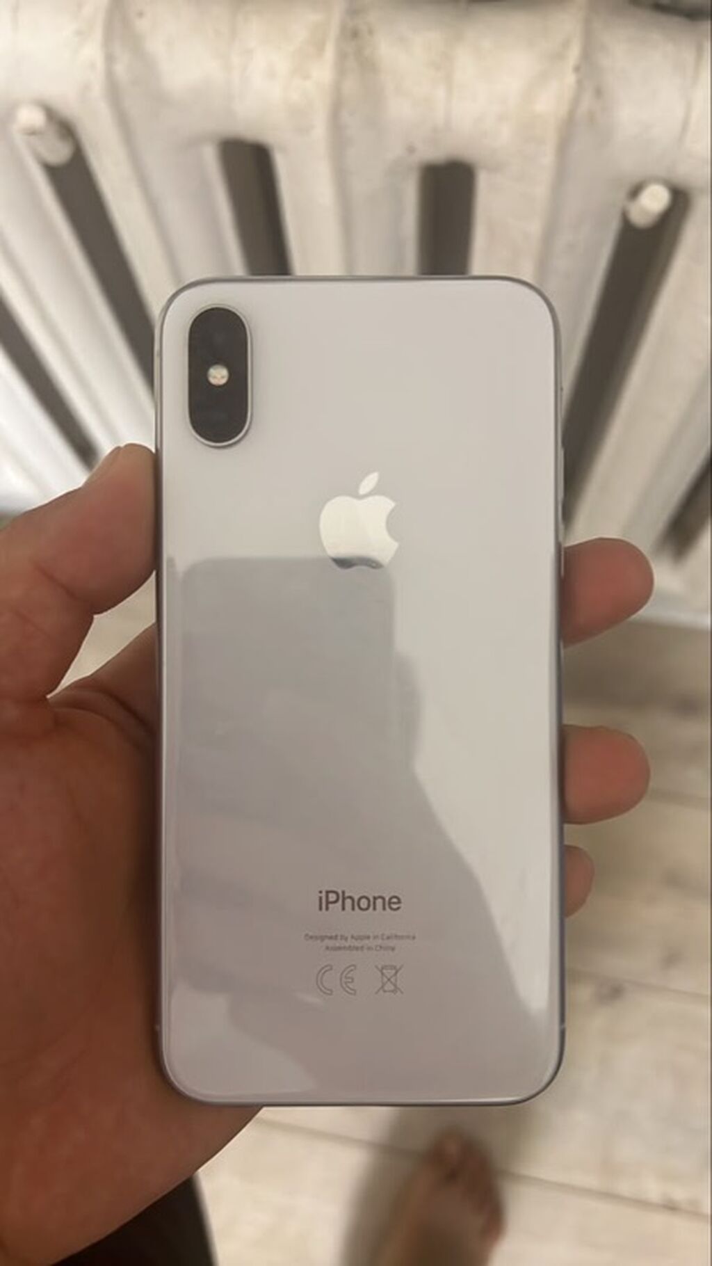 IPhone X, Б/у, 64 ГБ, Space Gray, 100 %: фото 4