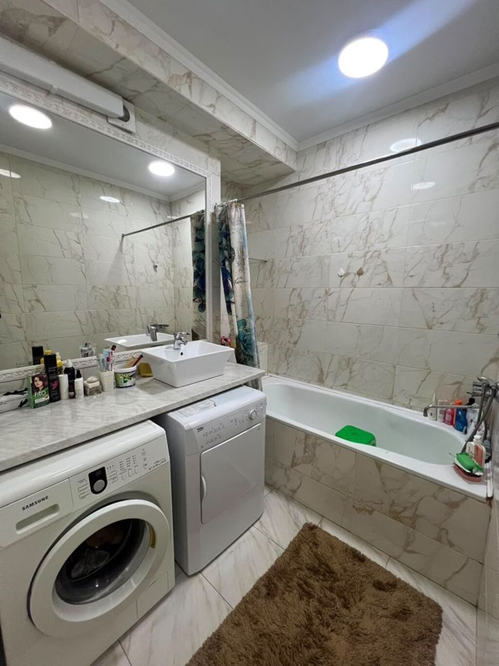 2 комнаты, 80 м², ул. Ахунбаева / Малдыбаева Элитка, 6 этаж, Косметический ремонт: фото 5