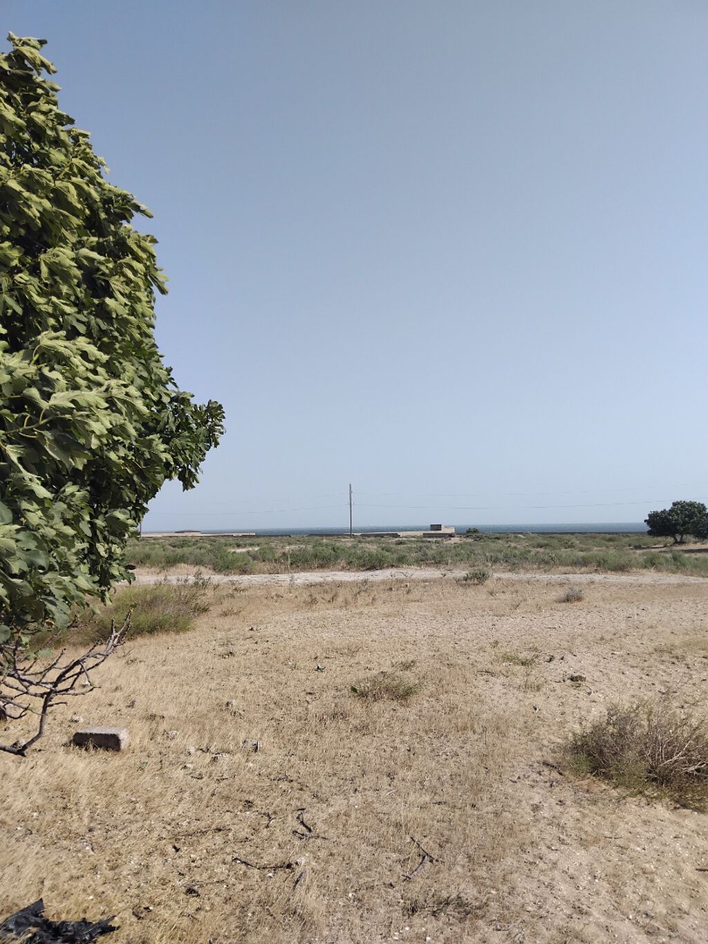 Turkan qes.Qizilqumda.denizden 180 metr arali.Denize panarama goruntu