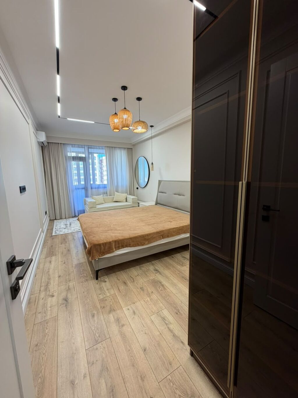 2 комнаты, Ала-Арча ТРЦ Без животных, от 1 года, С мебелью полностью: фото 8