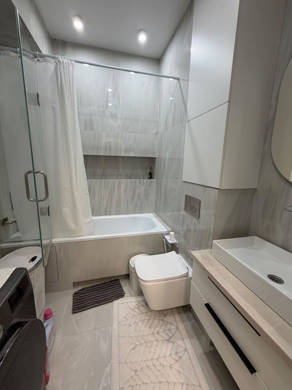 3 комнаты, 90 м², Асанбай мкр Элитка, 3 этаж, Дизайнерский ремонт: фото 4