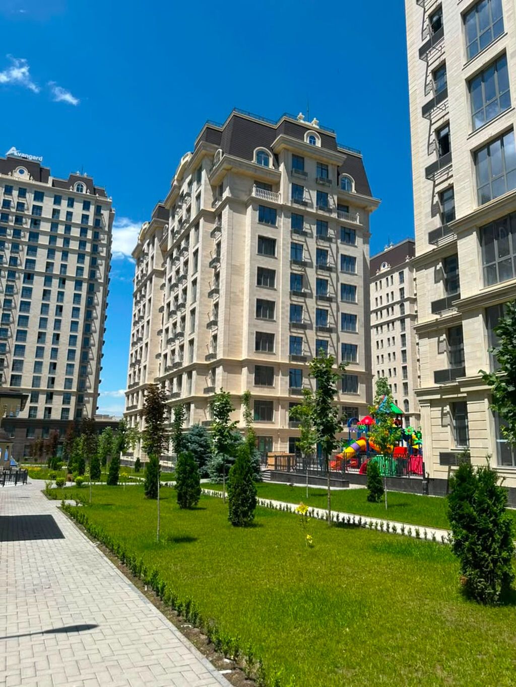 2 комнаты, 82 м², Асанбай мкр Элитка, 4 этаж, ПСО (под самоотделку): фото 2