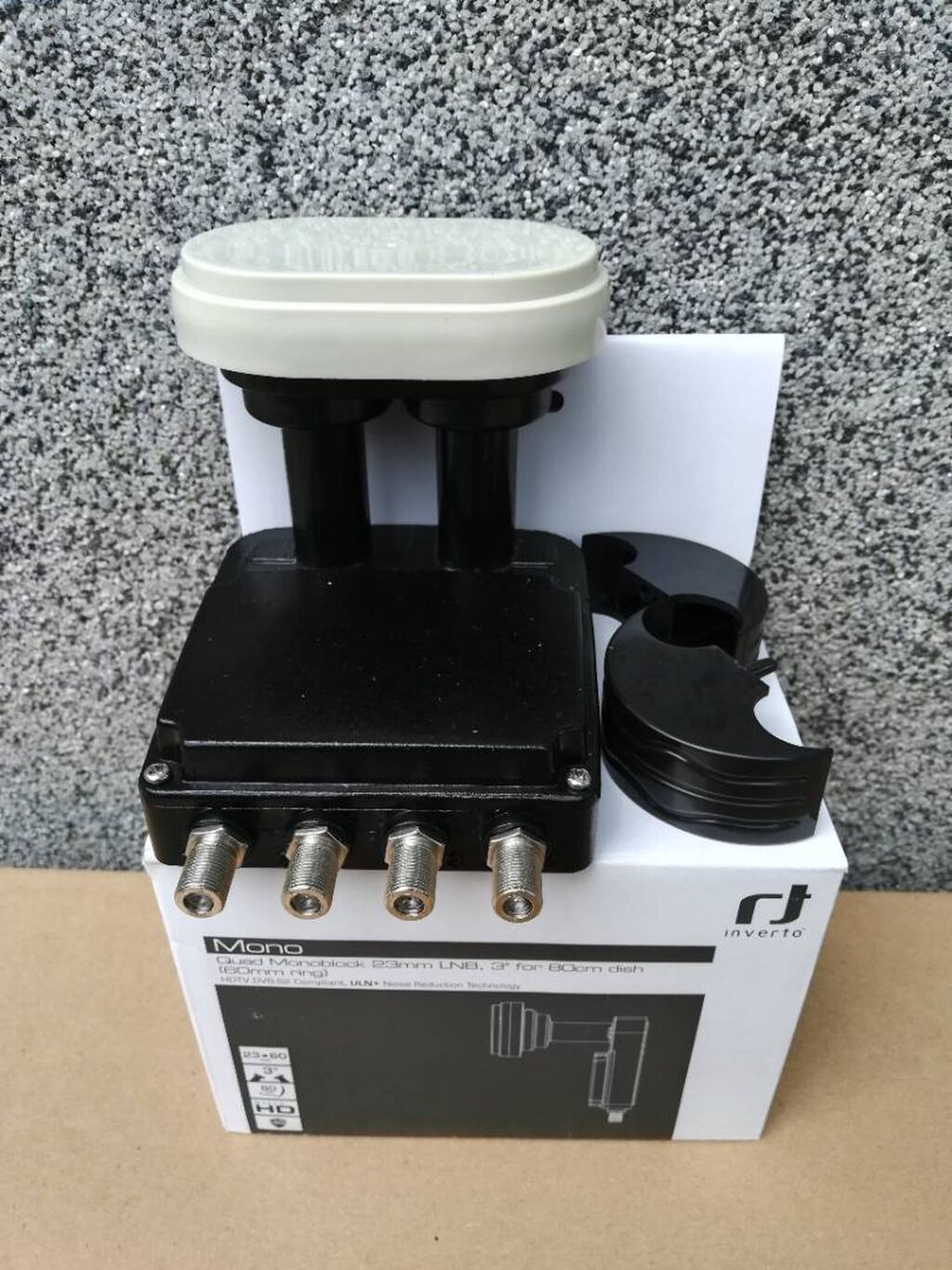 Aksesoari za TV i video: LNB MonoBlock QUAD Posebno dizajniran za evropska DTH tržišta, ovaj