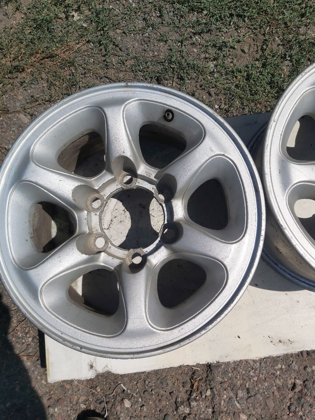 Литые диски R15, комплект из 4 шт. МИТСУБИСИ ДЕЛИКА. Оригинал в: фото 4