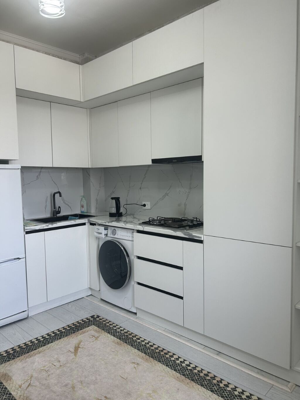 Сдается однокомнатная квартира микрорайон Джал-15 45 000 сом: фото 4