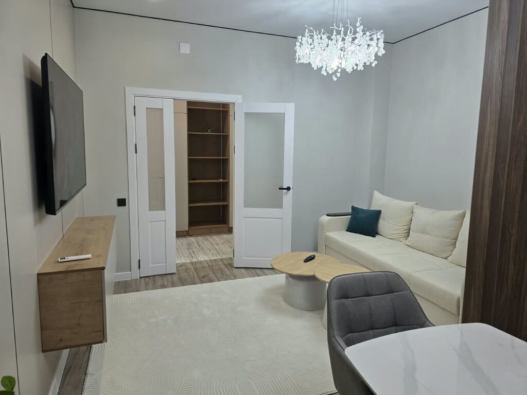 2 комнаты, 62 м², БГУ Элитка, 12 этаж, Дизайнерский ремонт: фото 2