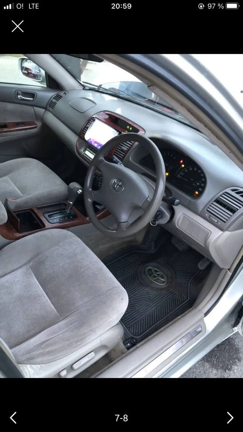 Toyota Camry: 2003 г., 2.4 л, Автомат, Газ, Седан: фото 6