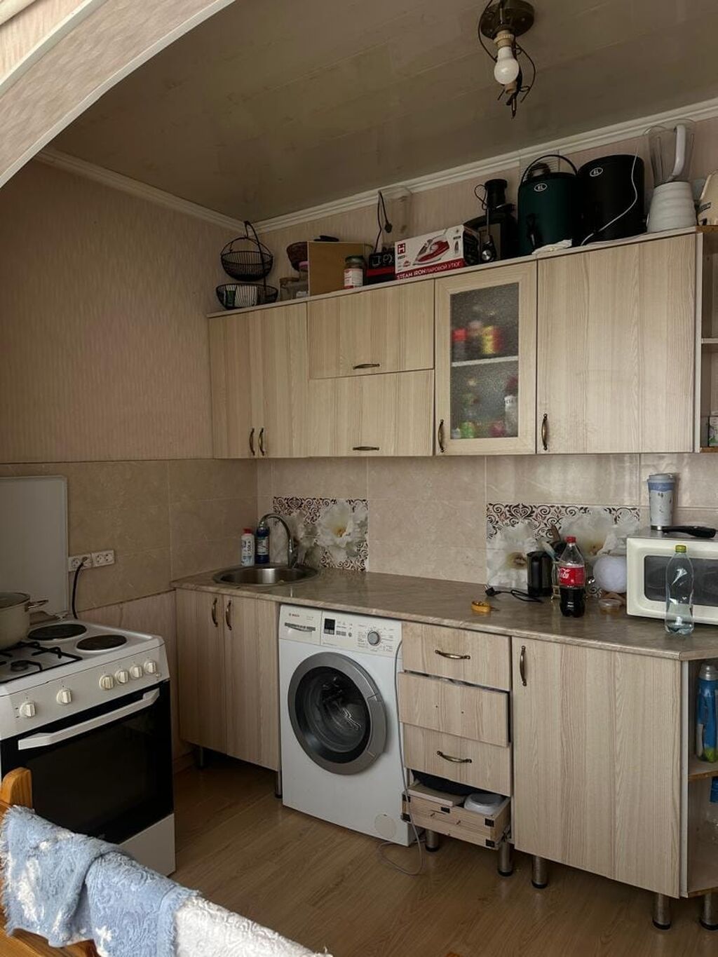 1 комната, 45 м², Кок-Жар ж/м 106 серия, 6 этаж, Евроремонт: фото 4