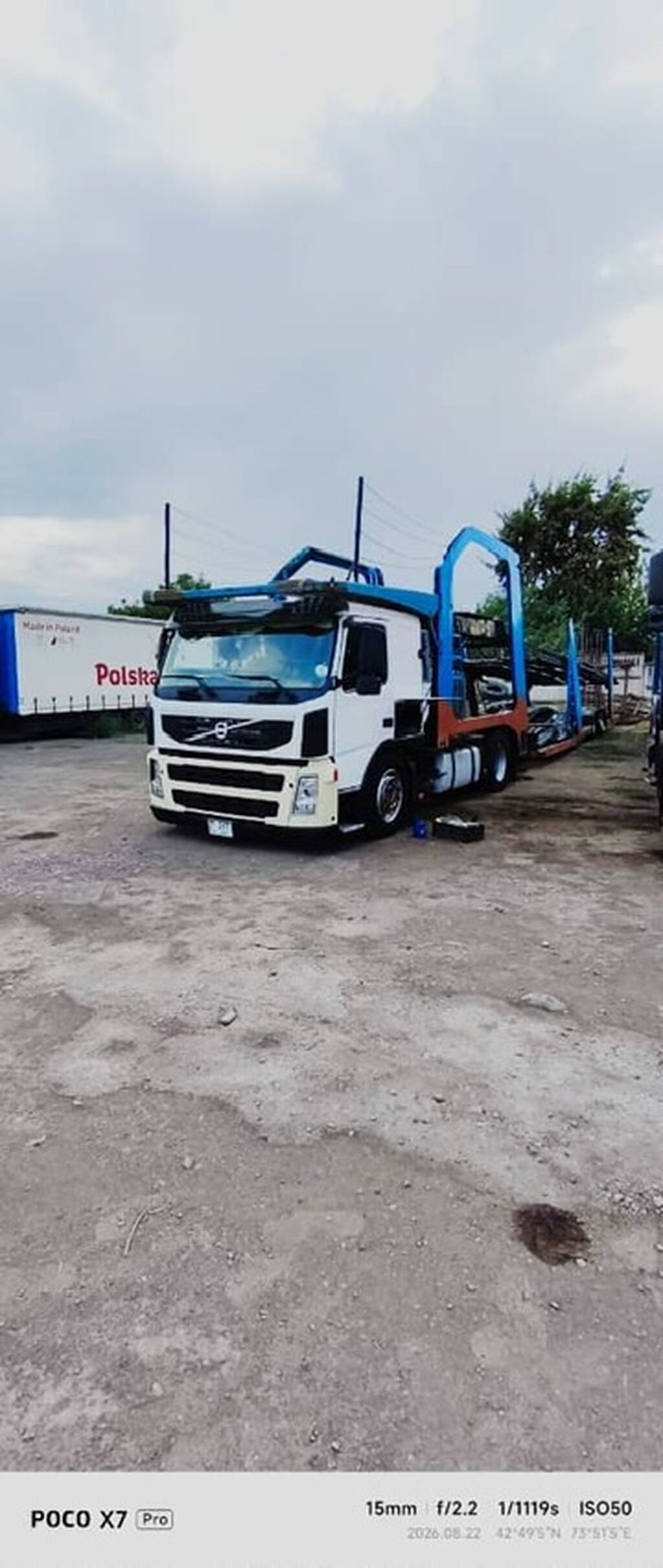Тягач, Volvo, 2004 г., Сar carrier trailer: фото 4