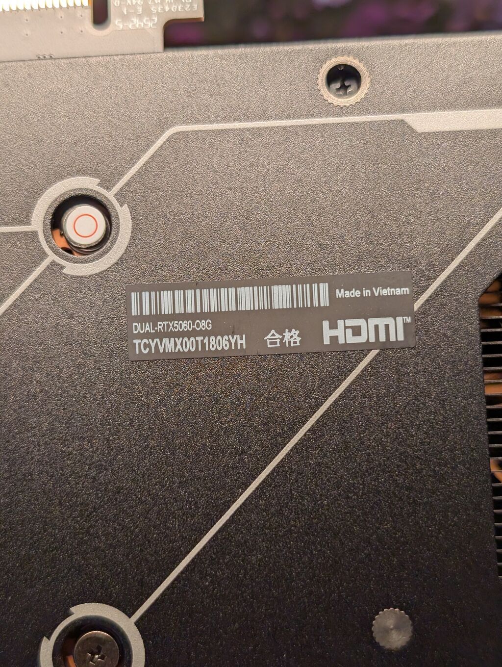 Видеокарта для ПК, Б/у, Asus, GeForce RTX, 8 ГБ: фото 5