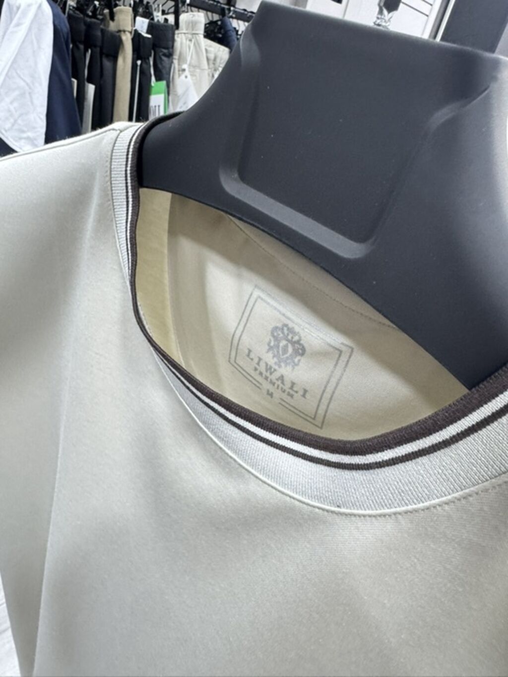 Мужская футболка, S, XL, 2XL, Новый, цвет - Бежевый, Самовывоз: фото 2