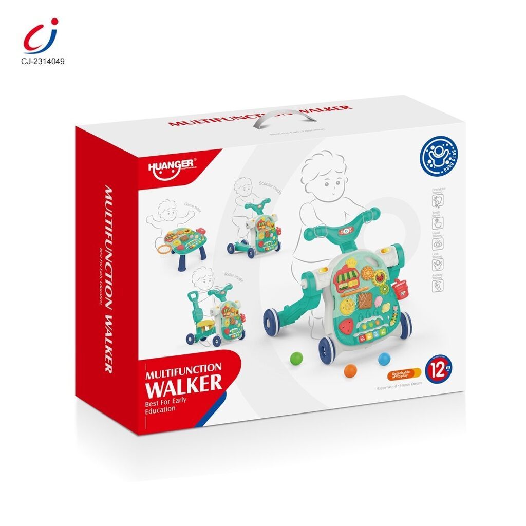 Развивающий центр 3 в 1 (ходунки, каталка, игровой столик) 6м+ Цена: фото 4