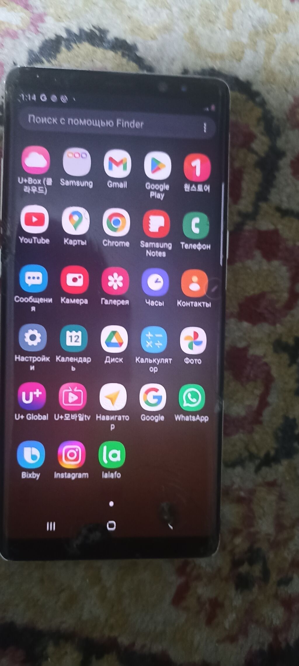 Samsung Galaxy Note8, золотистый чисто кореец покупали из Кореи: фото 2