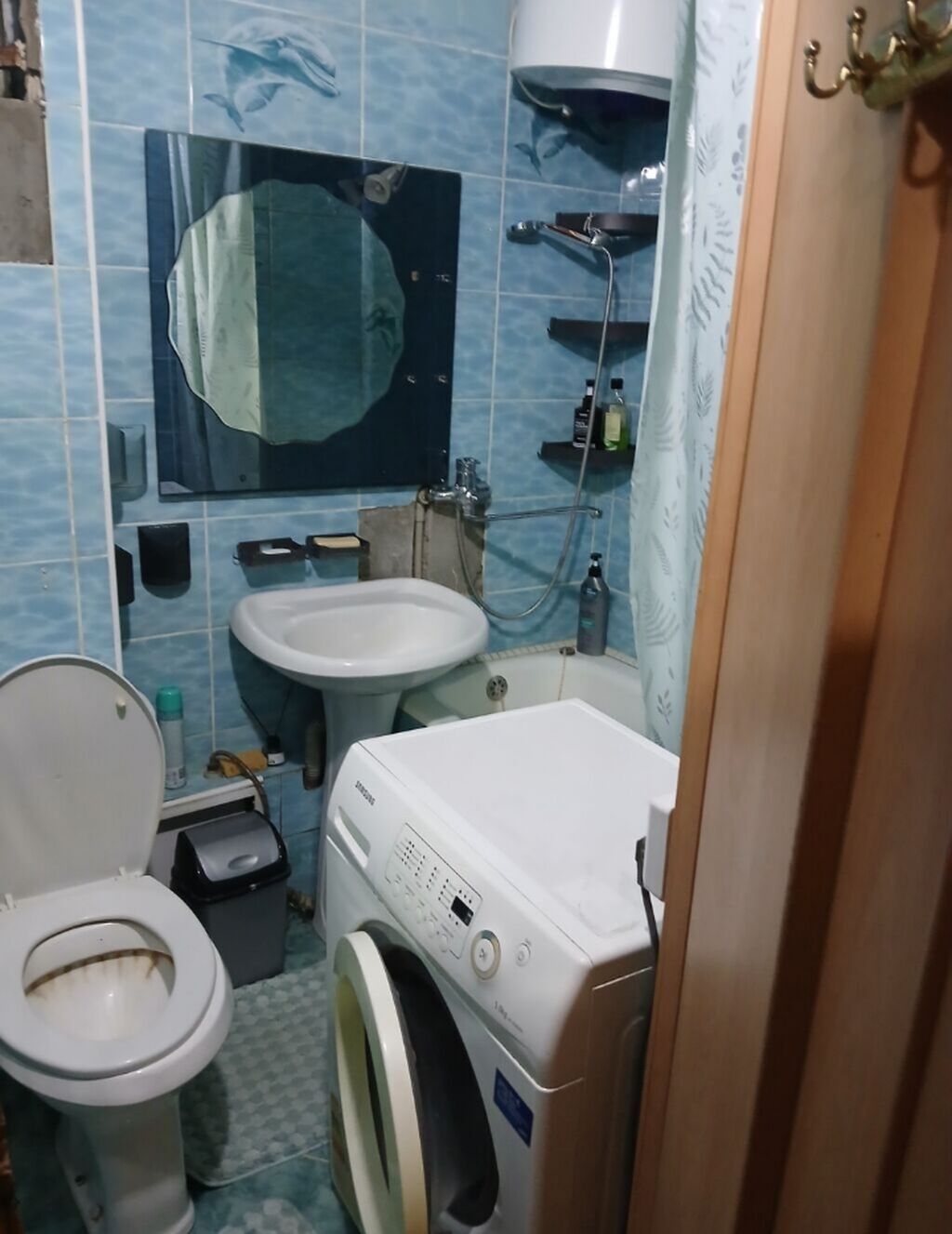 2 комнаты, 44 м², 10 мкр 104 серия, 2 этаж, Требуется ремонт: фото 7
