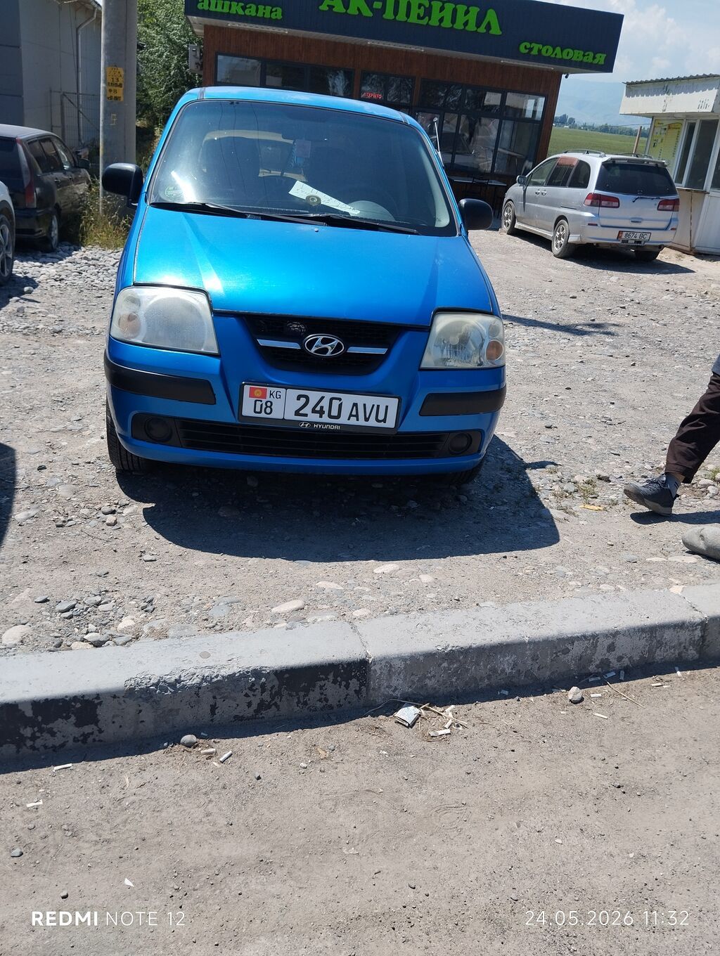 Hyundai Atos: 2007 г., 1.1 л, Механика, Бензин, Хэтчбэк: фото 3