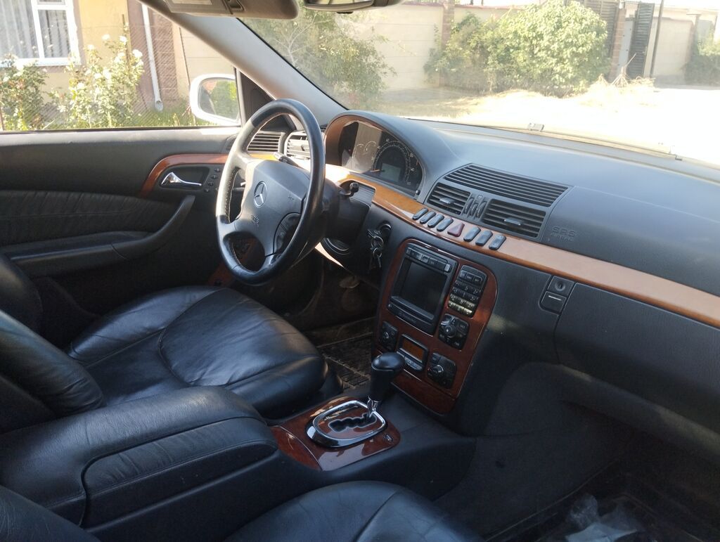 Mercedes-Benz S-Class: 2000 г., 4.3 л, Автомат, Бензин, Лимузин: фото 8