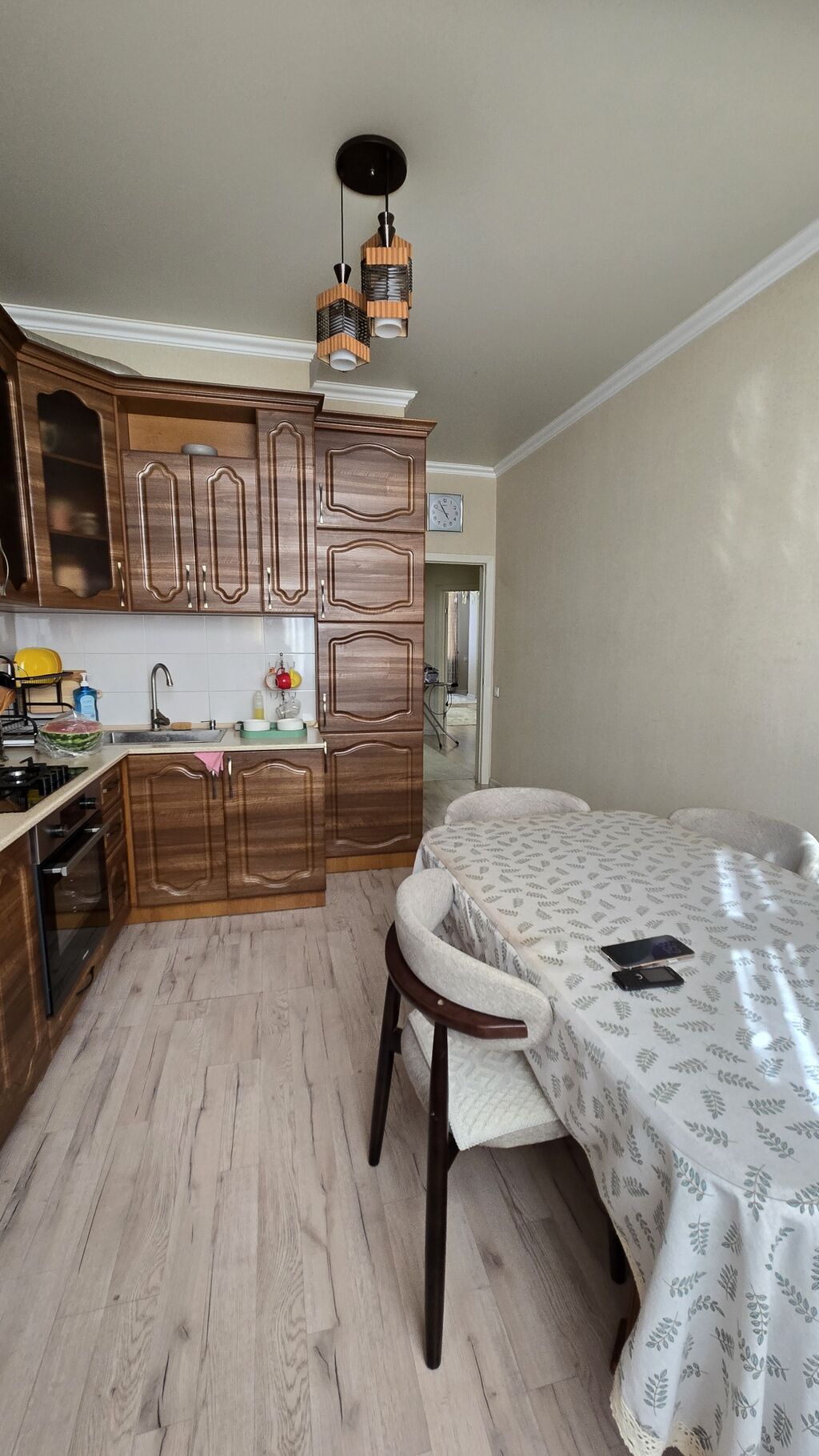 3 комнаты, 107 м², Асанбай мкр Элитка, 4 этаж, Евроремонт: фото 3