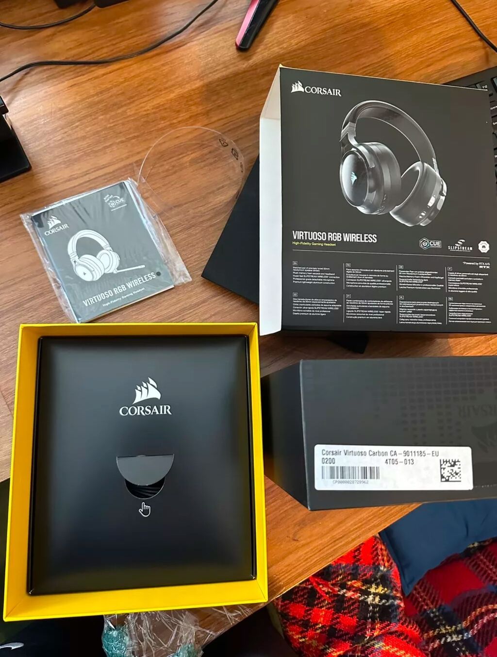 Corsair Virtuoso RGB Wireless Профессиональные игровые наушники Без: фото 3