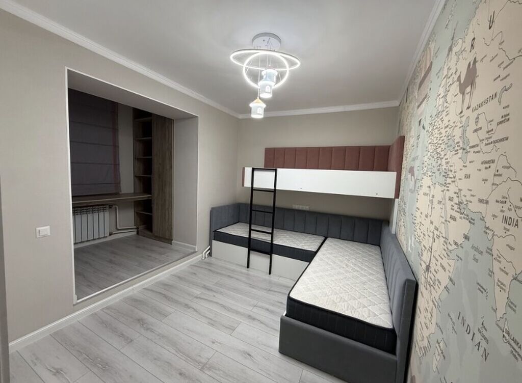 2 комнаты, 66 м², Джал-29 Индивидуалка, 7 этаж, Евроремонт: фото 6
