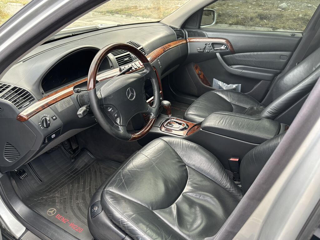 Mercedes-Benz S-Class: 2000 г., 5 л, Автомат, Бензин, Седан: фото 8