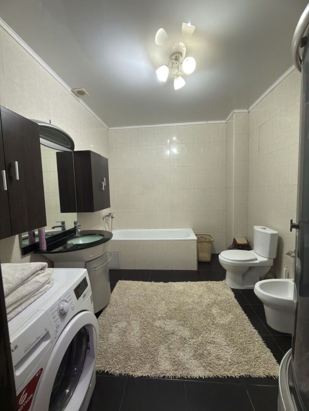 3 комнаты, 126 м², Дордой Плаза ТРЦ Элитка, 7 этаж, Евроремонт: фото 2
