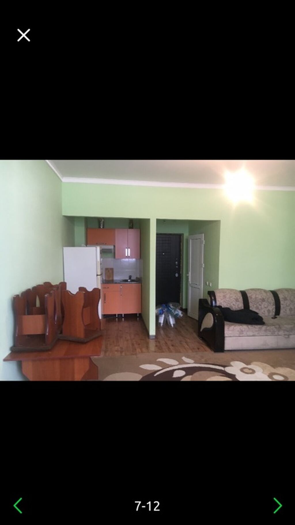 Сдам меблированную студию 32 м² в Бишкеке: фото 1