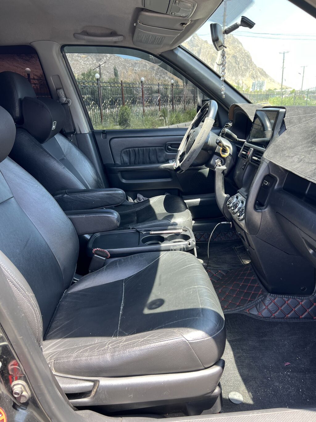 Honda CR-V 2004 г., 2 л, автомат, кожа: фото 6
