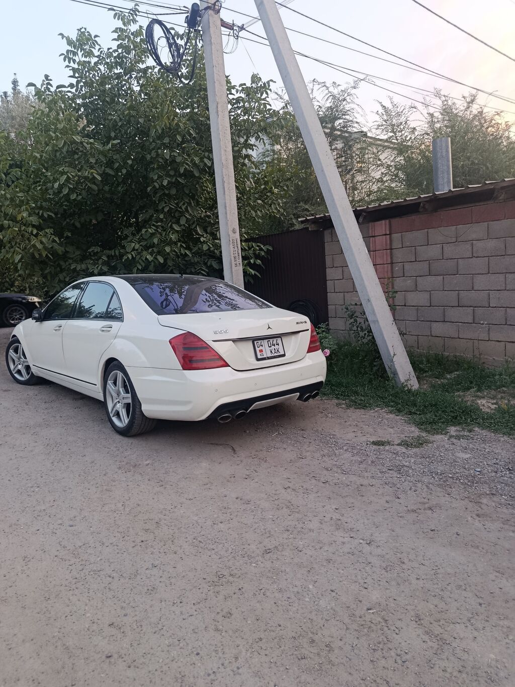 Mercedes-Benz S-Class: 2008 г., 5.5 л, Автомат, Газ, Лимузин: фото 7