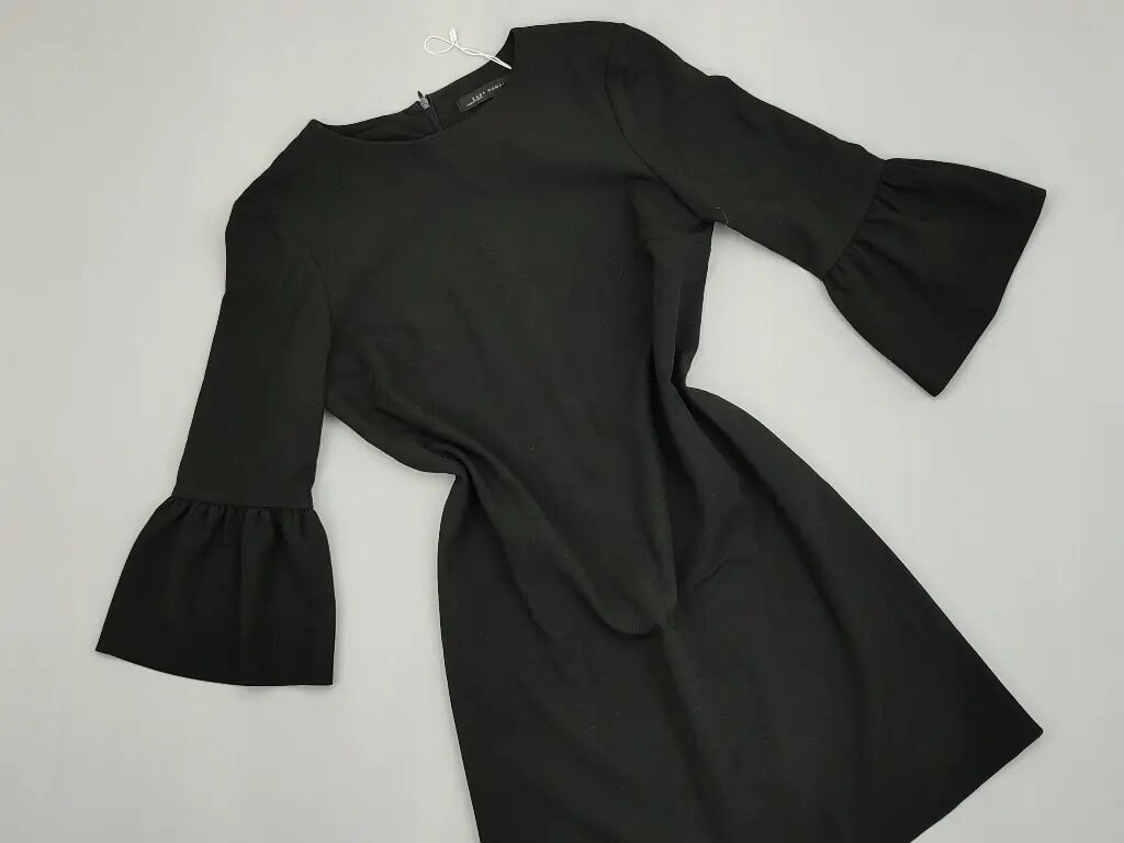 Sukienki: Zara S (EU 36), stan - Dobry, kolor - Czarny, Codzienne — 1