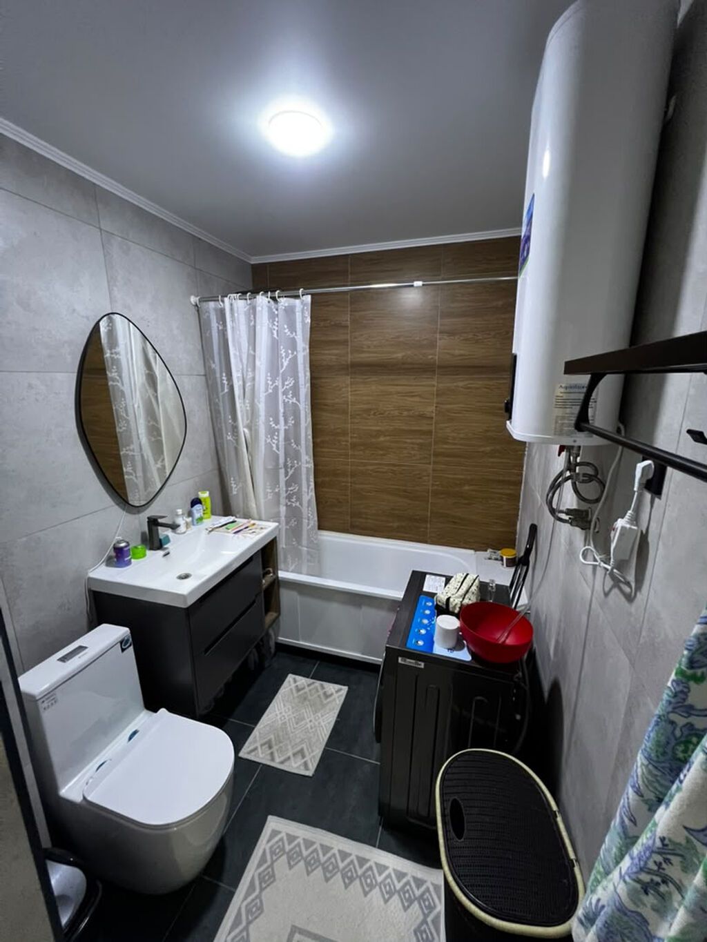 2 комнаты, 55 м², Пишпек Элитка, 9 этаж, Свежий ремонт: фото 5