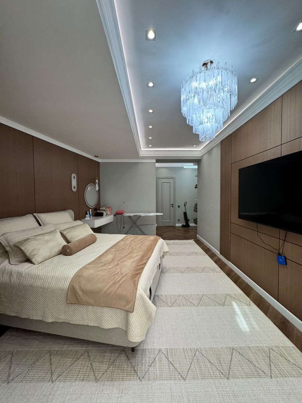3 комнаты, 130 м², Асанбай мкр Элитка, 11 этаж, Евроремонт: фото 8