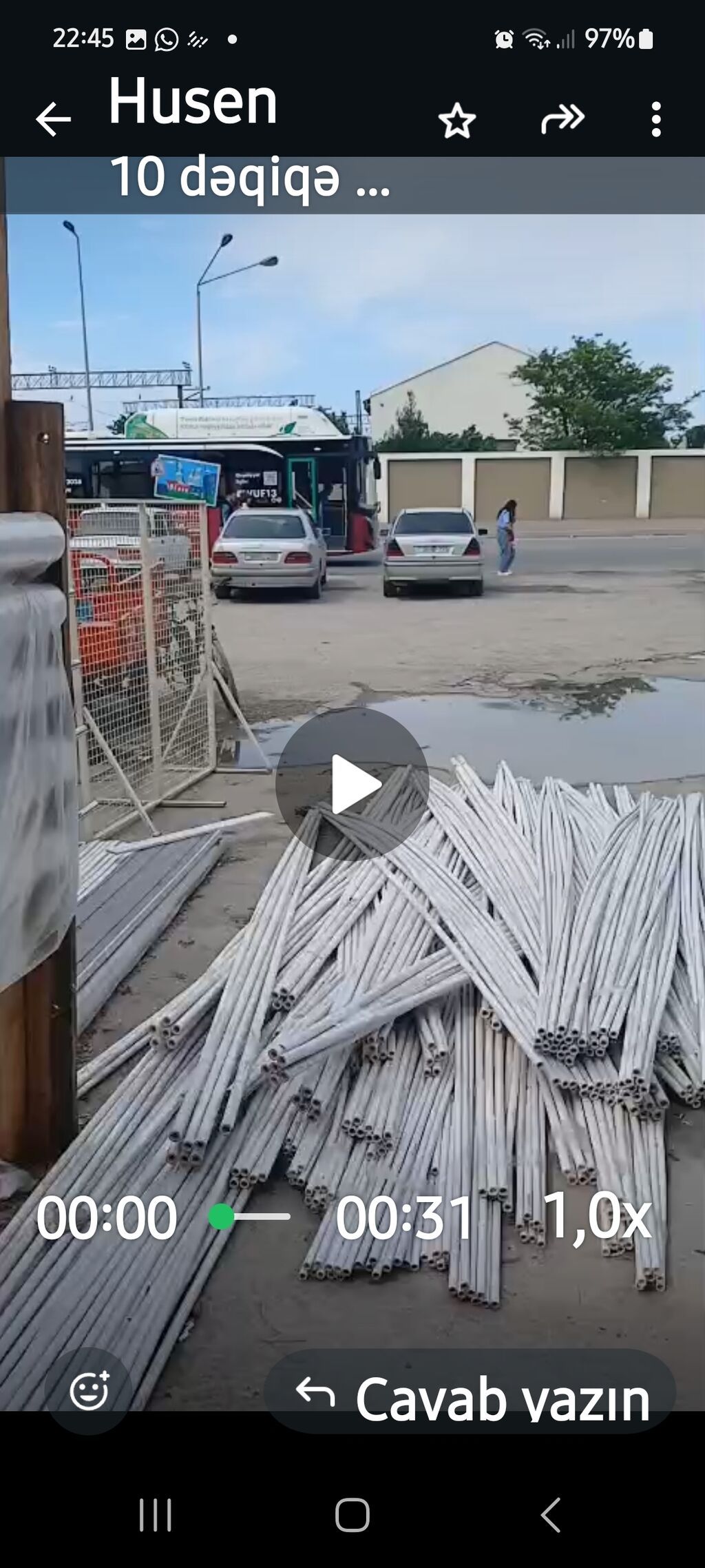 Obyekt icareye verilir 100kv yaninda kosk doner xana kafe var 3