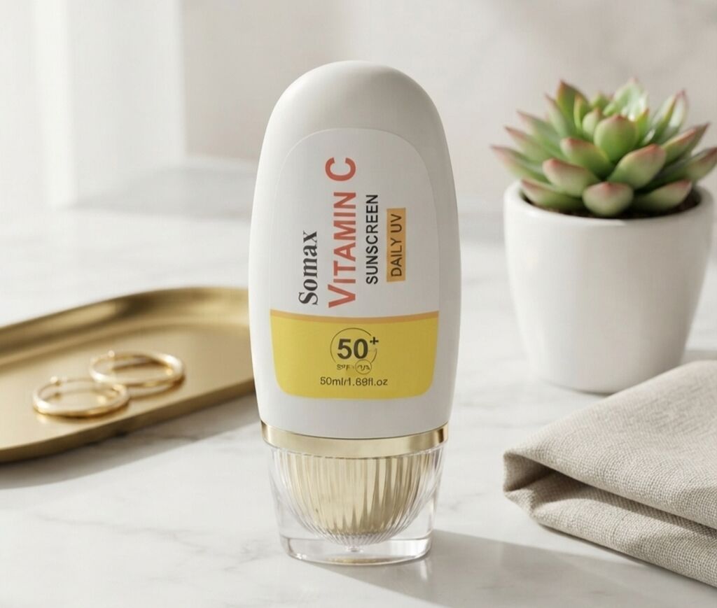 Nega kože: Somax Vitamin C Sunscreen Daily UV – SPF 50+ (PA++++), 50 ml - Dnevna