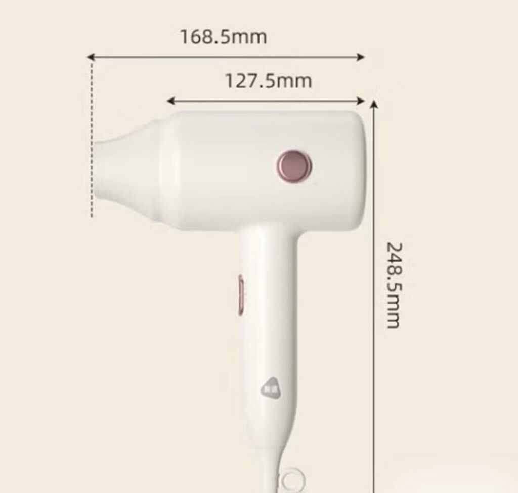 Фен Xiaomi Enchen HairDryer Air 7 Купить в Бишкеке — мощный фен 1800 — фото 4