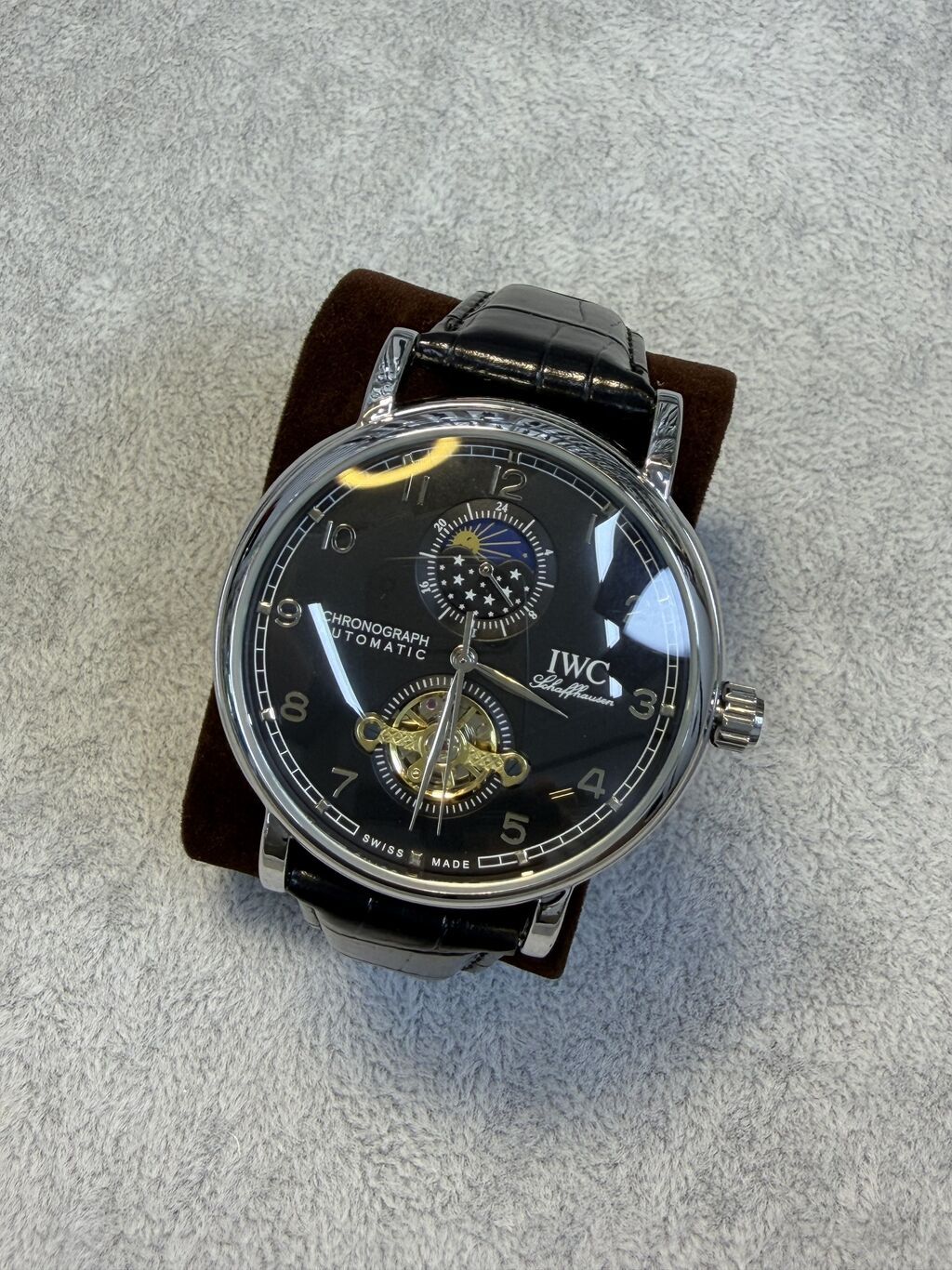 Часы наручные IWC Schaffhausen, автоматические, с турбионом -: фото 2