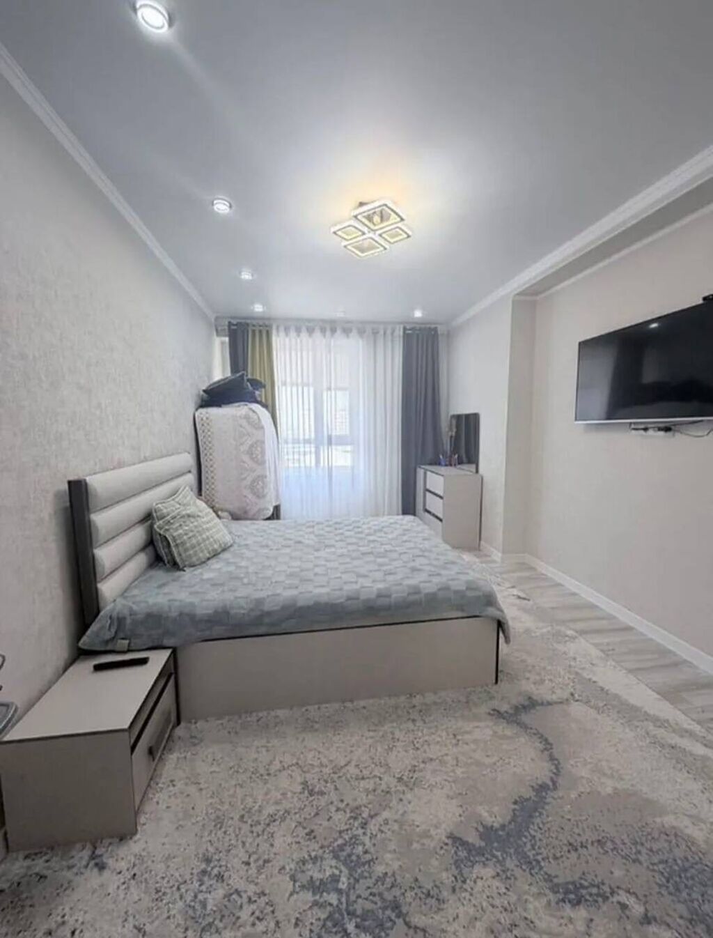 2 комнаты, 67 м², Тунгуч мкр Элитка, 7 этаж, Дизайнерский ремонт: фото 3