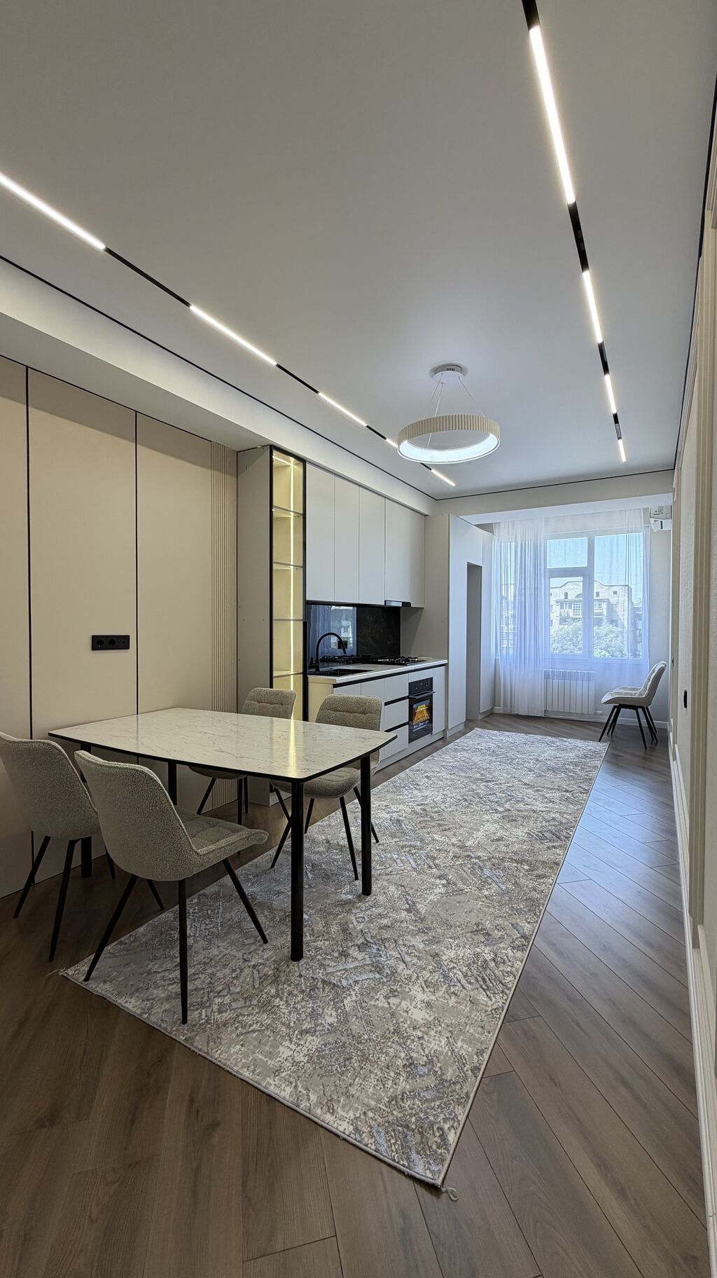 2 комнаты, 55 м², Золотой квадрат Элитка, 4 этаж, Дизайнерский ремонт: фото 7