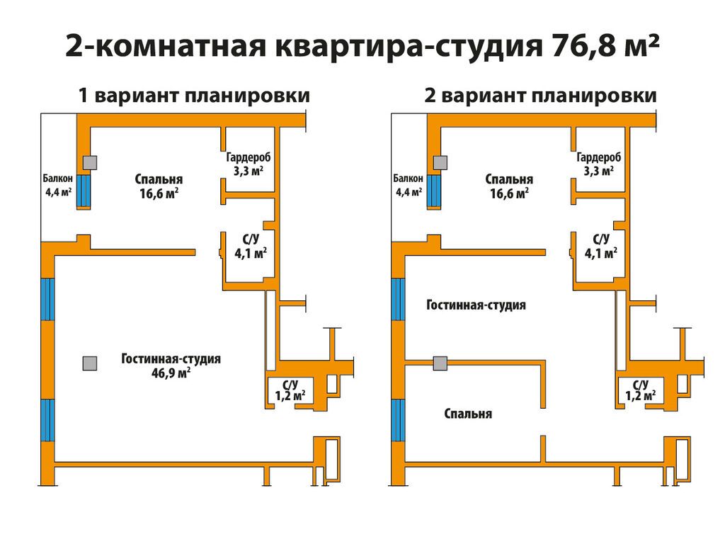 Студия, 75 м², Академия Наук Элитка, 4 этаж, Косметический ремонт: фото 2