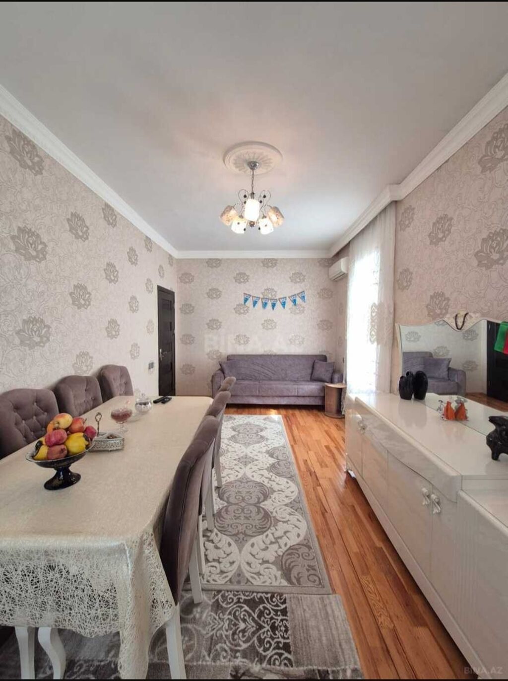 3 otaqlı, 84 kv. m, Kredit yoxdur, Yeni təmirli