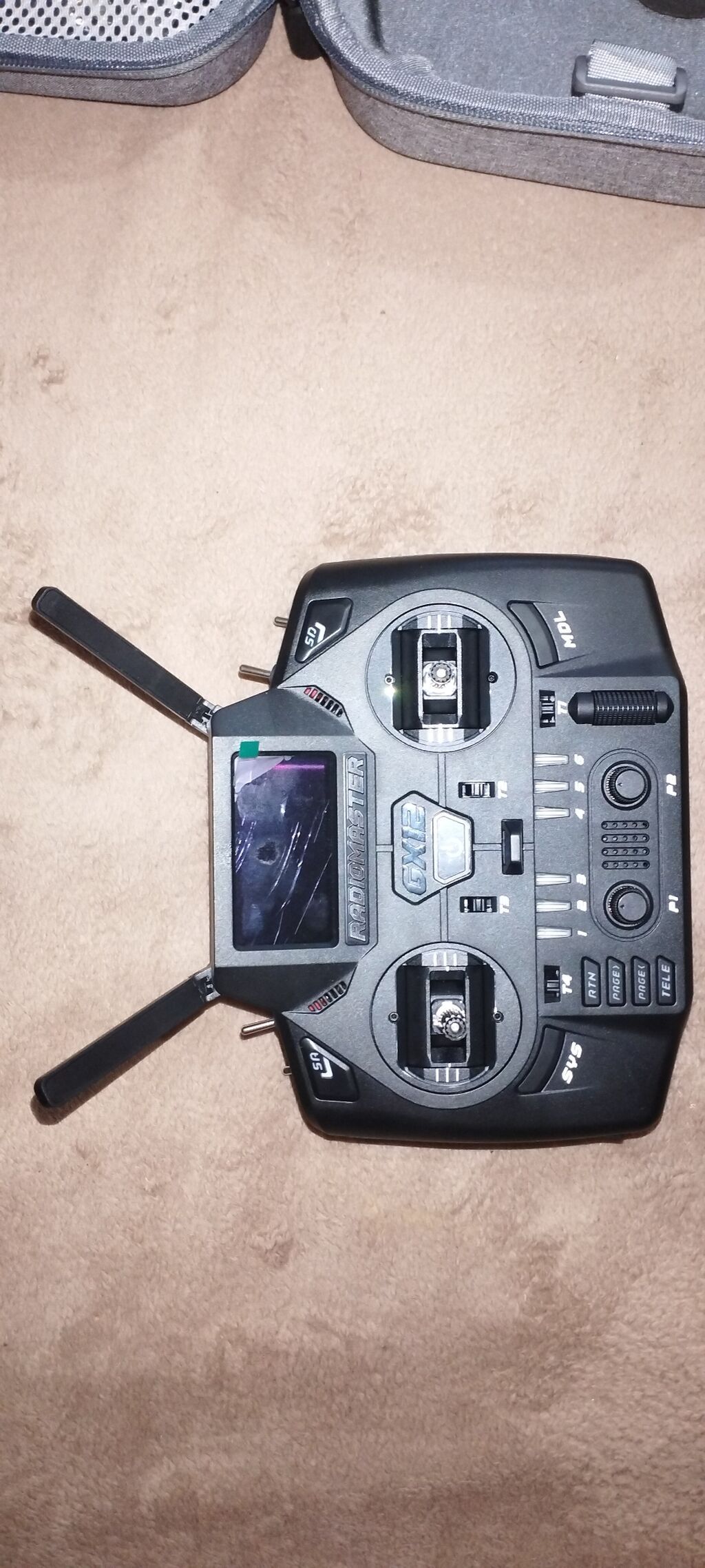 Пульт Radiomaster GX12 ELRS 2.4 GHz с кейсом: фото 2