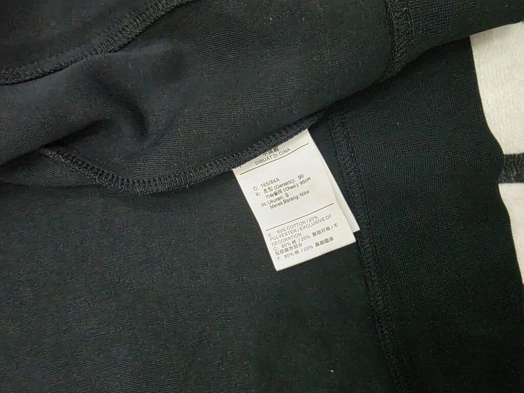 Мужская толстовка, S, Nike, Б/у, цвет - Черный, Самовывоз: фото 6