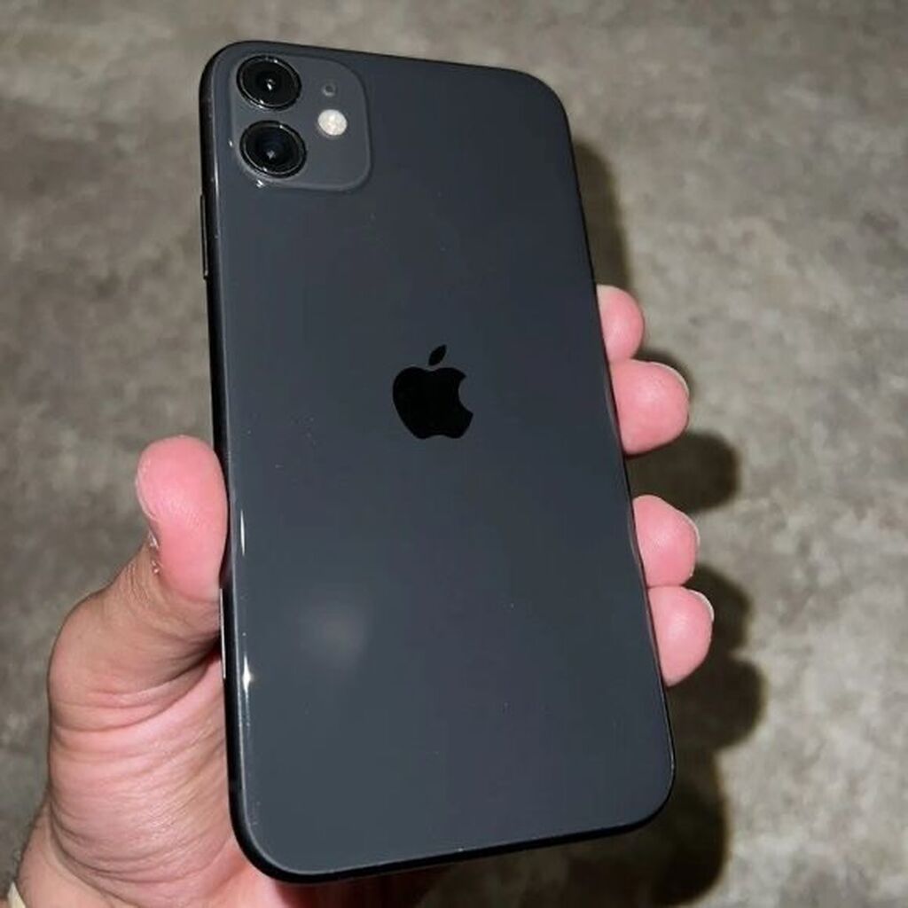 IPhone 11, Б/у, 128 ГБ, Черный, 100 %: фото 2