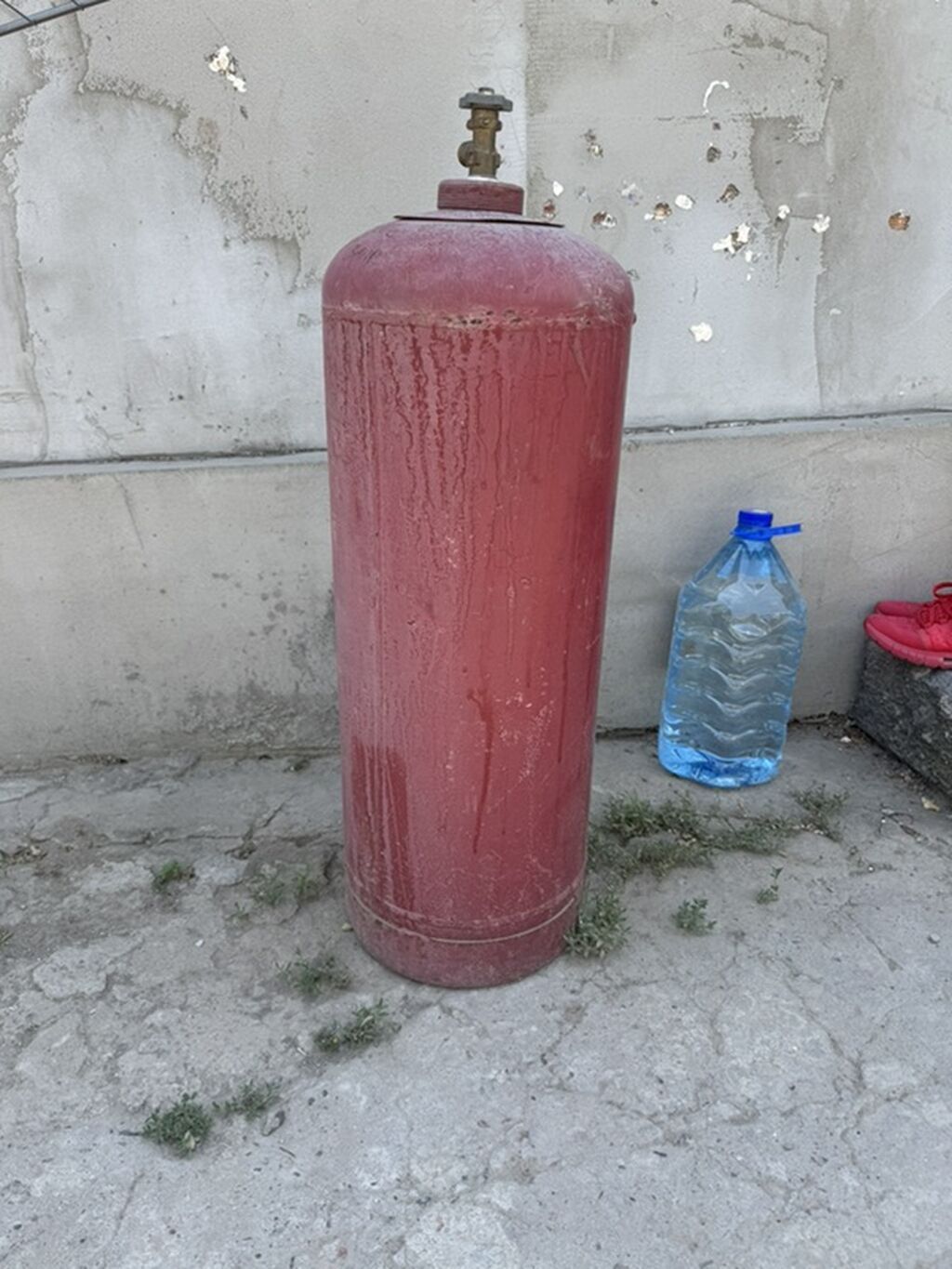 Баллон газовый пропановый (красный, стальной) - Тип: стальной баллон — фото 3