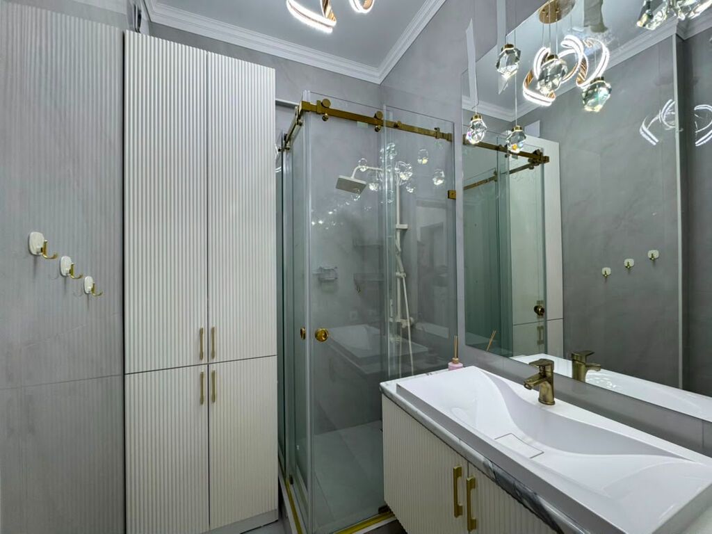 1 комната, 48 м², Тунгуч мкр Элитка, 11 этаж, Дизайнерский ремонт: фото 7
