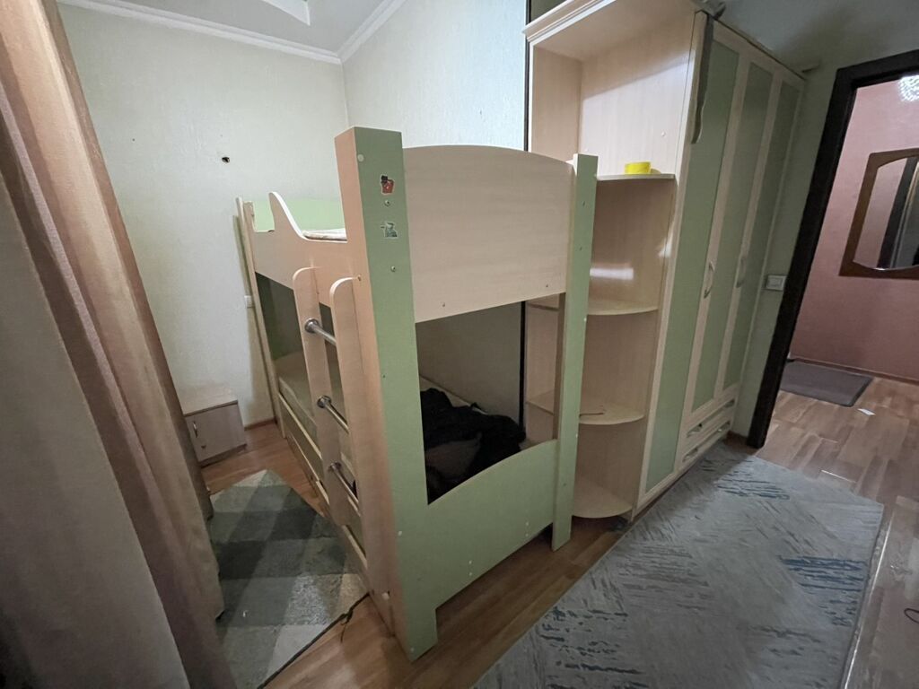 3 комнаты, 78 м², Кок-Жар мкр 105 серия, 8 этаж, Косметический ремонт: фото 2