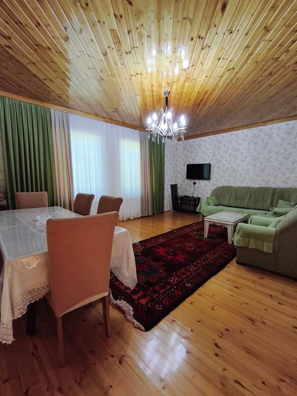 3 otaqlı, 110 kv. m, Kredit yoxdur, Yeni təmirli