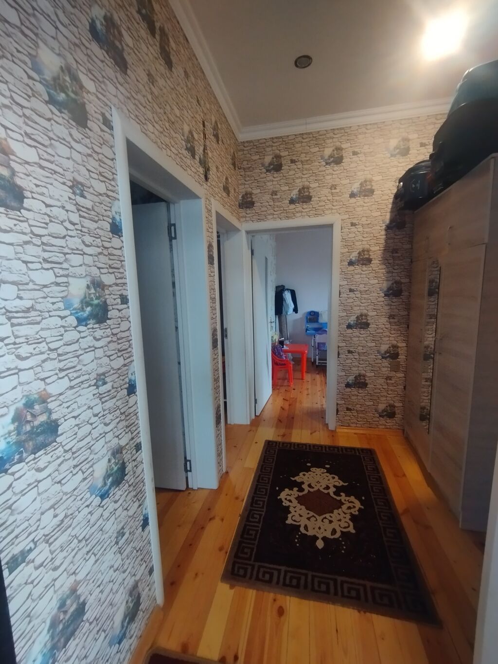 3 otaqlı, 85 kv. m, Kredit yoxdur, Yeni təmirli