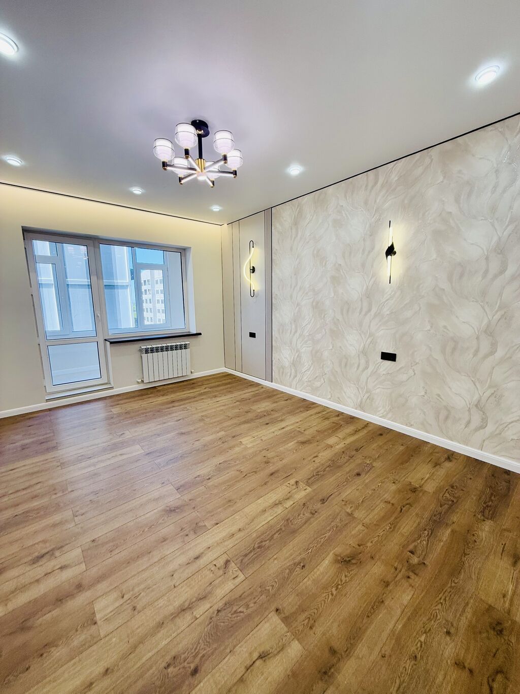 2 комнаты, 74 м², Церковь 108 серия, 7 этаж, Дизайнерский ремонт: фото 4