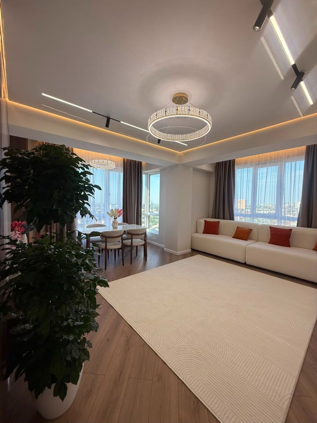 3-комн. квартира, 88 м², 10 этаж, Нижний Джал: фото 4