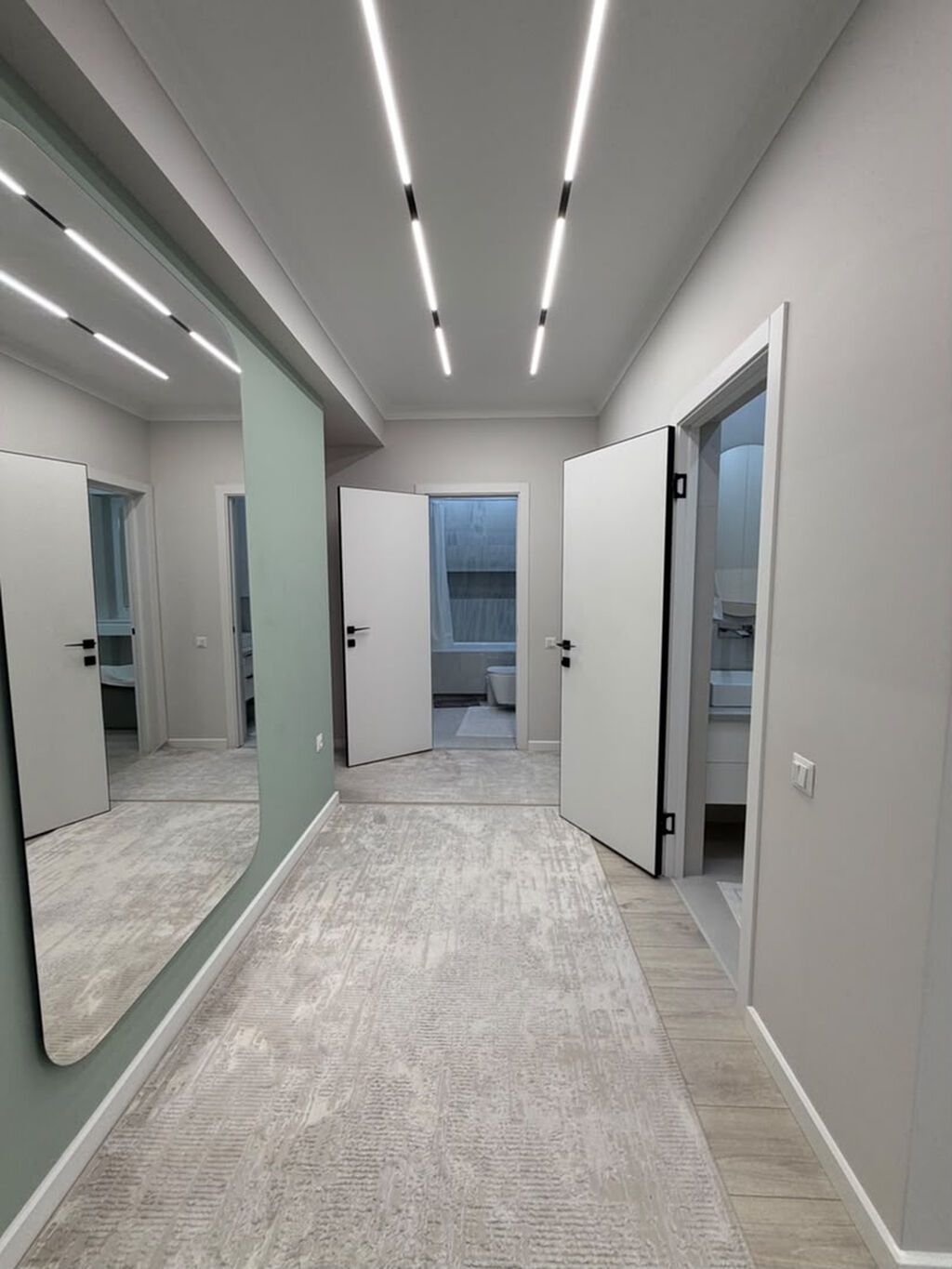 3 комнаты, 90 м², Асанбай мкр Элитка, 3 этаж, Дизайнерский ремонт: фото 7